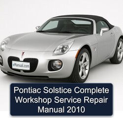 2010 Pontiac Solstice Service Repair Workshop Manual PDF