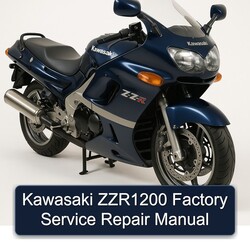 Kawasaki ZZ R Series ZZR1200 Service Repair Workshop Manual PDF
