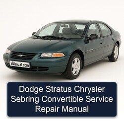 Chrysler Stratus Dodge Sebring Convertible Service Repair Workshop Manual PDF