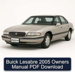 2005 Buick Lesabre Owners Owner's Manual PDF