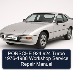 PORSCHE 924 924 Turbo 1976-1988 Workshop Service Repair Manual 