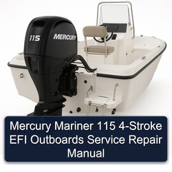 Mercury Mariner 115 4-stroke EFI Outboards Service Repair Workshop Manual PDF