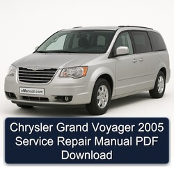 Chrysler Grand Voyager 2005 Service Repair Manual PDF Download