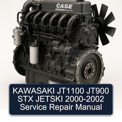 2000-2002 Case STX Series Kawasaki JT1100 JT900 Jetski Service Repair Workshop Manual PDF