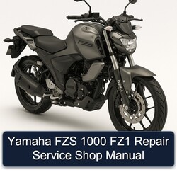 Yamaha FZS Models 1000 FZ1 Shop Service Repair Workshop Manual PDF