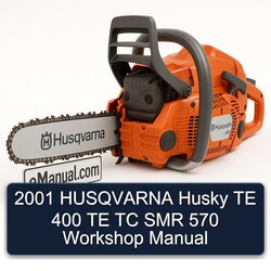 2001 Husqvarna Husky TE 400 TC SMR 570 Service Repair Workshop Manual PDF