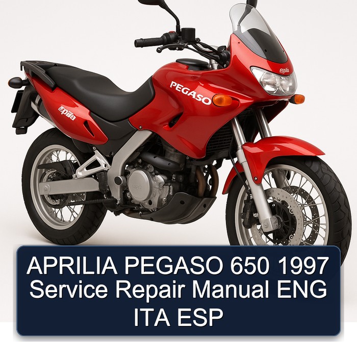 1997 Aprilia Pegaso Models 650 ENG ITA ESP Service Repair Workshop Manual PDF