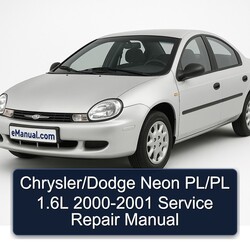 2000-2001 Chrysler Neon /dodge Pl/pl 1.6l Service Repair Workshop Manual PDF