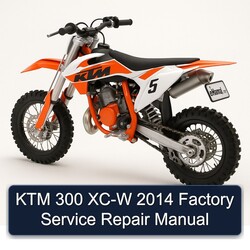 2014 KTM 300 XC-W Service Repair Workshop Manual PDF