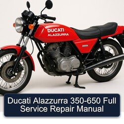 Ducati Alazzurra Service Repair Workshop Manual PDF