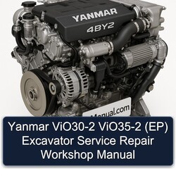 Yanmar VIO30-2 VIO35-2 (EP) Excavator Service Repair Workshop Manual PDF