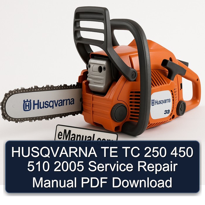2005 Husqvarna TC Models TE 250 450 510 Service Repair Workshop Manual PDF