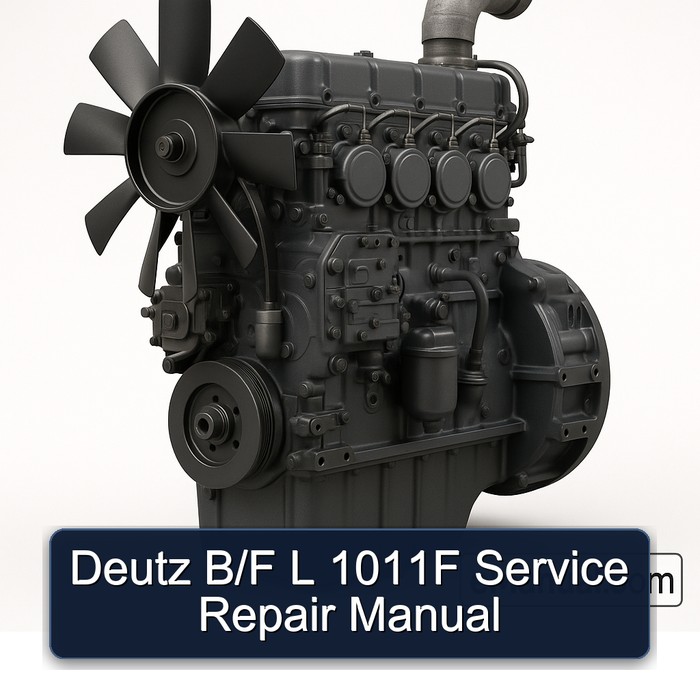 Deutz B FL BFL Series B/f L 1011F Service Repair Workshop Manual PDF