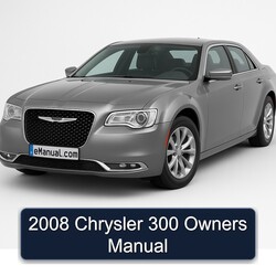 2008 Chrysler 300 Owners Owner's Manual PDF