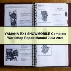 2003-2006 Yamaha RX1 Snowmobile Service Repair Workshop Manual PDF