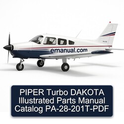 Piper Turbo Dakota Illustrated Pa-28-201t Parts Catalog PDF