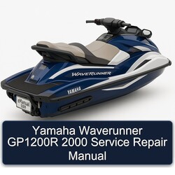 2000 Yamaha Waverunner GP1200R Service Repair Workshop Manual PDF