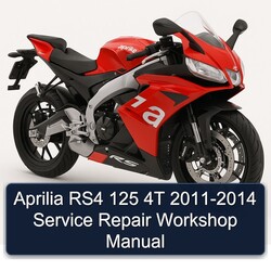2011-2014 Aprilia RS Models RS4 125 4T Service Repair Workshop Manual PDF