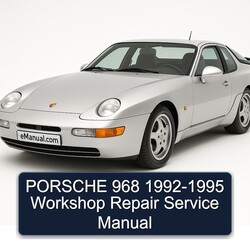1992-1995 Porsche 968 Service Repair Workshop Manual PDF