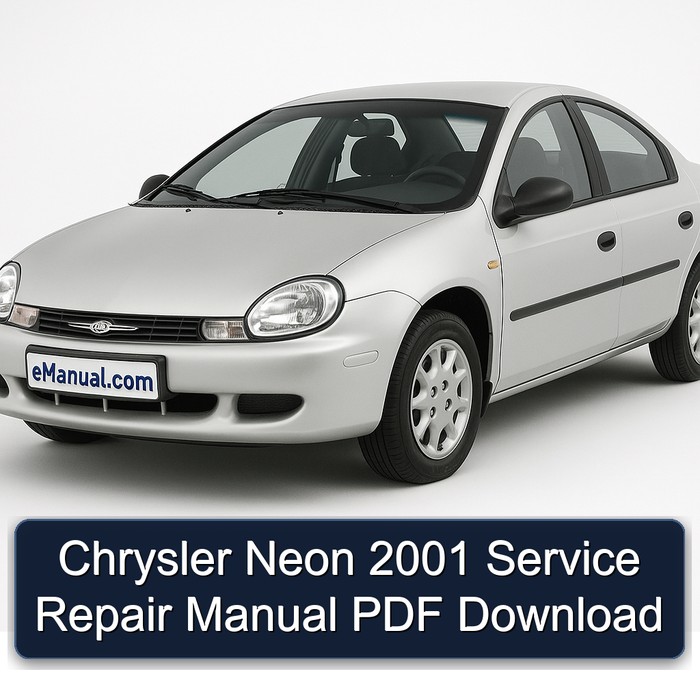 2001 Chrysler Neon Service Repair Workshop Manual PDF