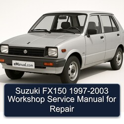 1997-2003 Suzuki FX Models FX150 Service Repair Workshop Manual PDF