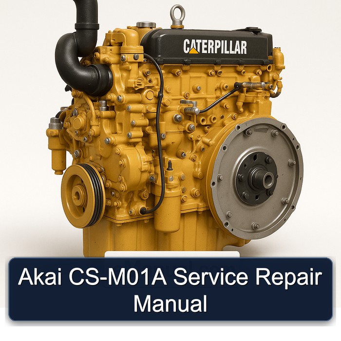 Caterpillar CS 551 CP 553 Akai CS-M01A Service Repair Workshop Manual PDF