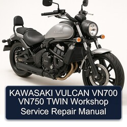 Kawasaki Vulcan VN700 VN750 Twin Service Repair Workshop Manual PDF