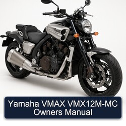 Yamaha Vmax Vmx12m-mc Owners Owner's Manual PDF