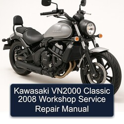 2008 Aprilia Classic Kawasaki VN2000 Service Repair Workshop Manual PDF