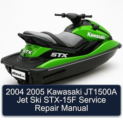 Kawasaki JT1500A Jet Ski STX-15F Service Repair Workshop Manual PDF