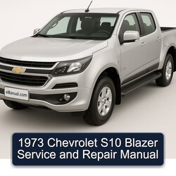 1973 Chevrolet S10 Blazer Service Repair Workshop Manual PDF