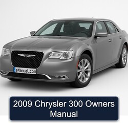 2009 Chrysler 300 Owners Owner's Manual PDF