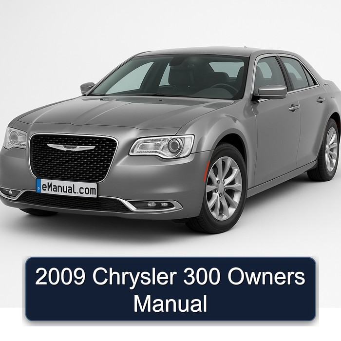 2009 Chrysler 300 Owners Owner's Manual PDF