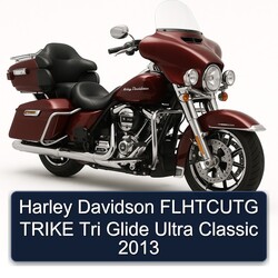 Harley Davidson FLHTCUTG TRIKE Tri Glide Ultra Classic 2013