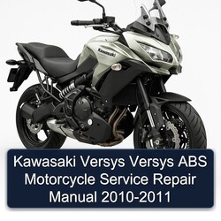 2010-2011 Kawasaki Versys ABS Motorcycle Service Repair Workshop Manual PDF