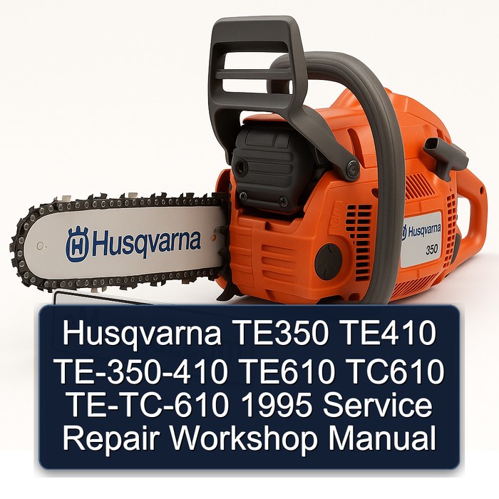 1995 Husqvarna TE Models TE350 TE410 Te-350-410 TE610 TC610 Te-tc-610 Service Repair Workshop Manual PDF