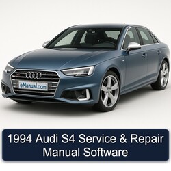 1994 Audi S4 Software Service Repair Workshop Manual PDF