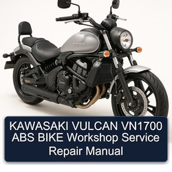 Kawasaki Vulcan VN1700 ABS Bike Service Repair Workshop Manual PDF