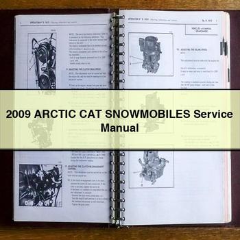 2009 Arctic CAT Snowmobiles Service Repair Workshop Manual PDF