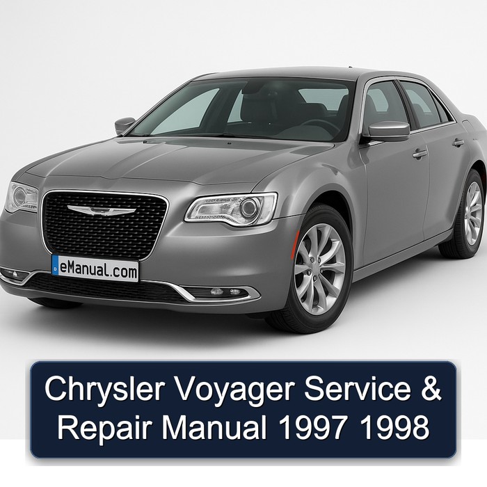 1997-1998 Chrysler Voyager Service Repair Workshop Manual PDF