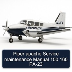 Piper Apache 150 160 PA-23 Service Repair Workshop Manual PDF