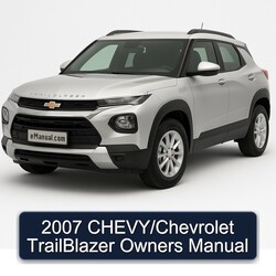 2007 Chevrolet Trailblazer Chevy/ Owners Owner's Manual PDF