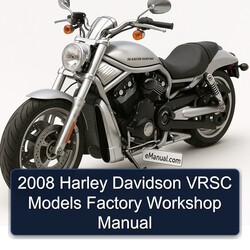 2008 Harley Davidson Vrsc Models Service Repair Workshop Manual PDF