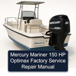 Mercury Mariner 150 HP Optimax Service Repair Workshop Manual PDF