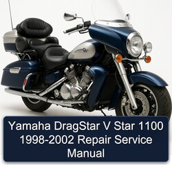 1998-2002 Yamaha Royal Star Venture Dragstar V 1100 Service Repair Workshop Manual PDF