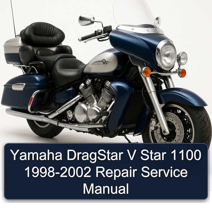 1998-2002 Yamaha Royal Star Venture Dragstar V 1100 Service Repair Workshop Manual PDF