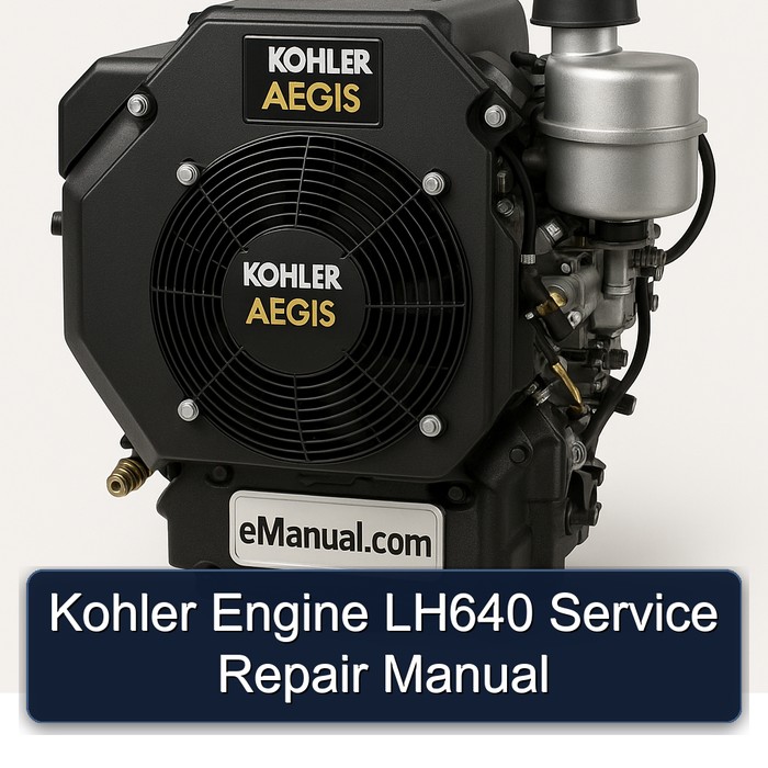 Kohler Aegis Series Engine LH640 Service Repair Workshop Manual PDF