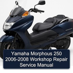 2006-2008 Yamaha Morphous CP250 250 Service Repair Workshop Manual PDF