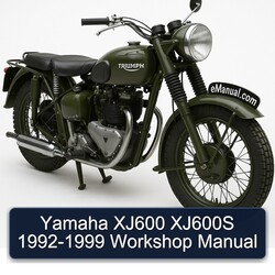 1992-1999 Triumph TRW Yamaha XJ600 XJ600S Service Repair Workshop Manual PDF