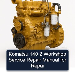 Komatsu 140 2 Repai Service Repair Workshop Manual PDF